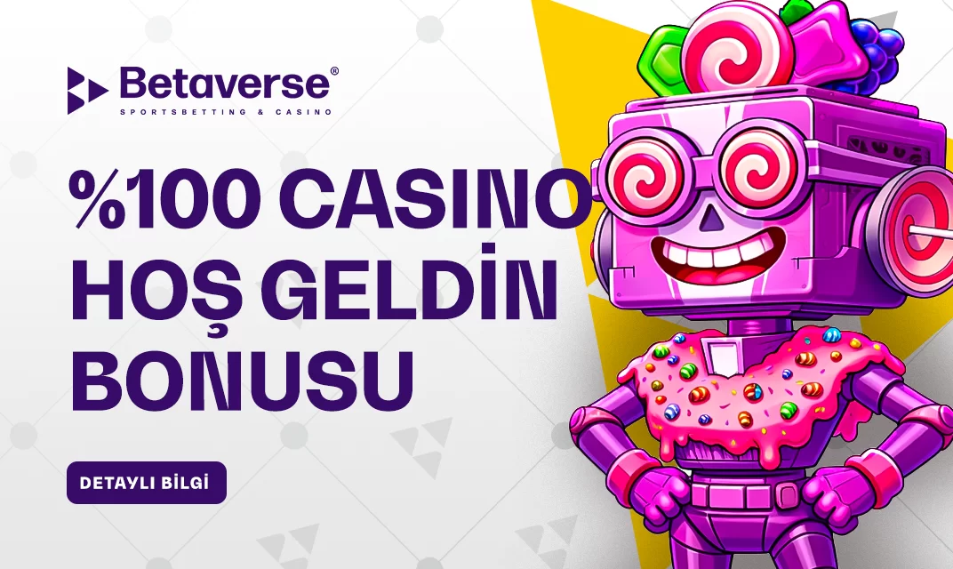 Betaverse — Betaverse slot hoş geldin kampanya görseli