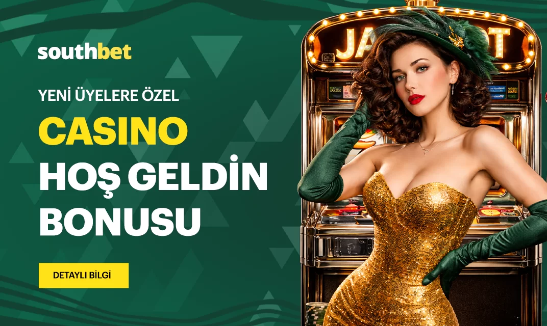 Southbet — Southbet casino hoş geldin kampanya görseli