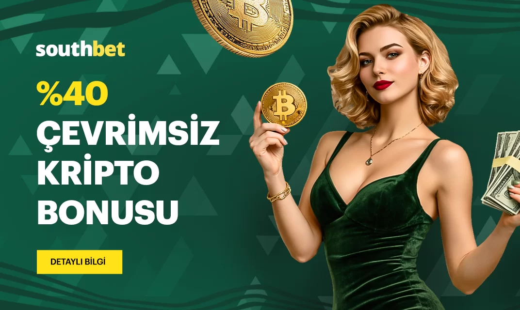 Southbet — Southbet %40 çevrimsiz kripto kampanya görseli