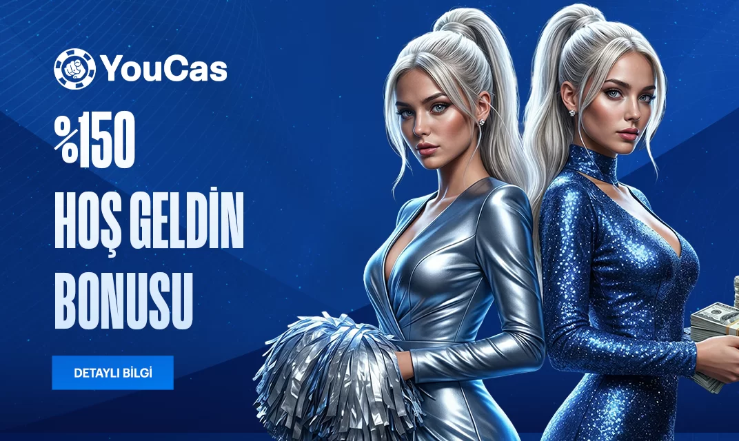 Youcas — Youcas casino/spor hoş geldin paketi kampanya görseli