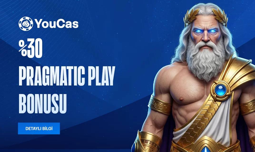 Youcas — Youcas %30 Pragmatic Play yatırım kampanya görseli